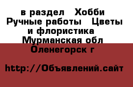  в раздел : Хобби. Ручные работы » Цветы и флористика . Мурманская обл.,Оленегорск г.